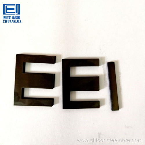 Electrical Sheet E I Transformer Core Seal, Thickness: 0.25-0.50 mm/Mono Phase EI 41 Black Stainless Silicon Steel Sheet